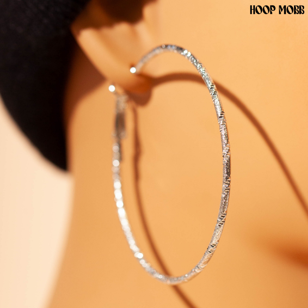 SHINE HOOPS - SILVER