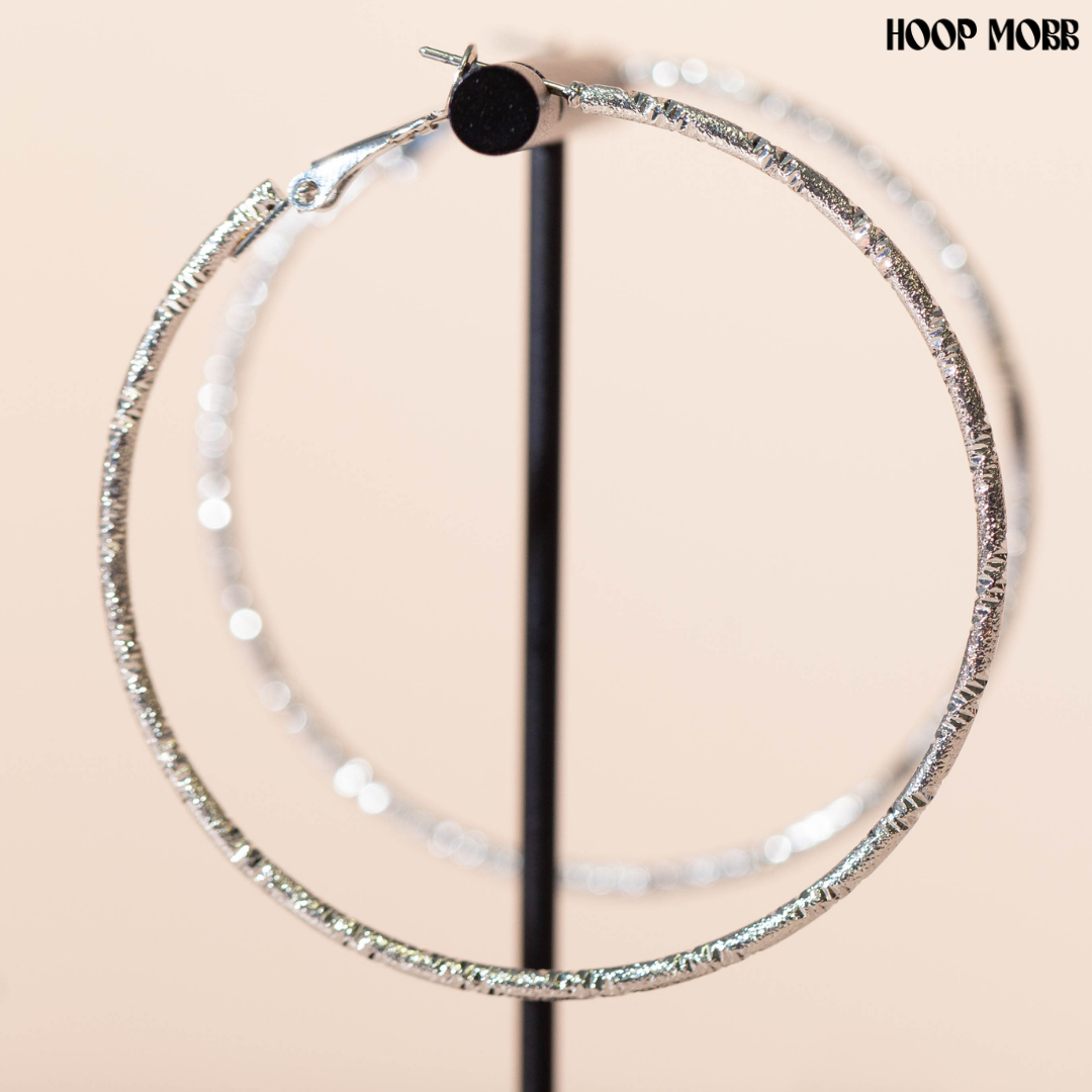 SHINE HOOPS - SILVER