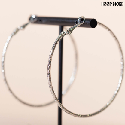 SHINE HOOPS - SILVER