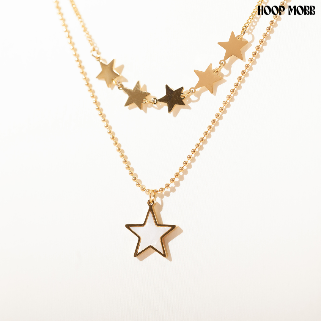 STAR SHINE NECKLACE - GOLD