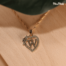 Load image into Gallery viewer, INITIAL LOVE PENDANT NECKLACE