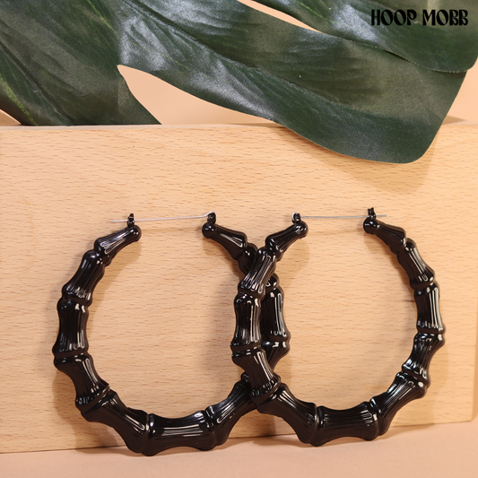 MIDNIGHT BAMBOO HOOPS