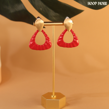 Load image into Gallery viewer, 92&#39; CLIP ON EARRINGS - RED