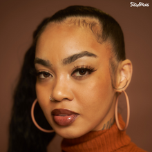 Load image into Gallery viewer, MELANATED HOOPS - CHERRY