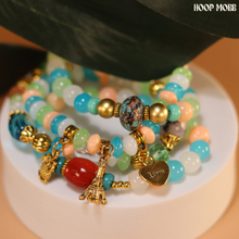 Load image into Gallery viewer, DOWN TO EARTH BRACELET SET - AQUA