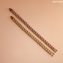 Load image into Gallery viewer, ROLLIE BRACELET - ROSE GOLD (LARGER SIZE)