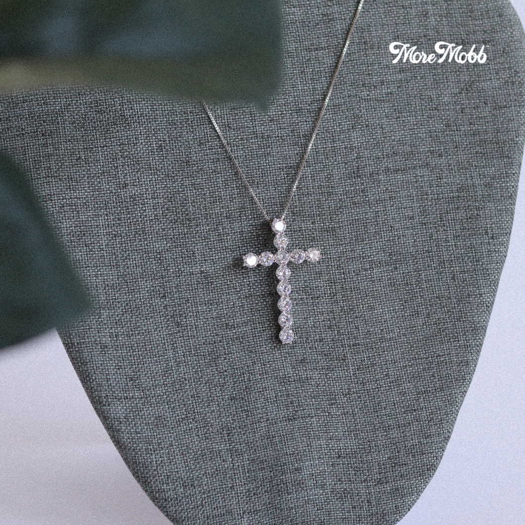 AT THE CROSS NECKLACE - SILVER